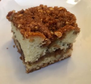 sour cream coffee cake