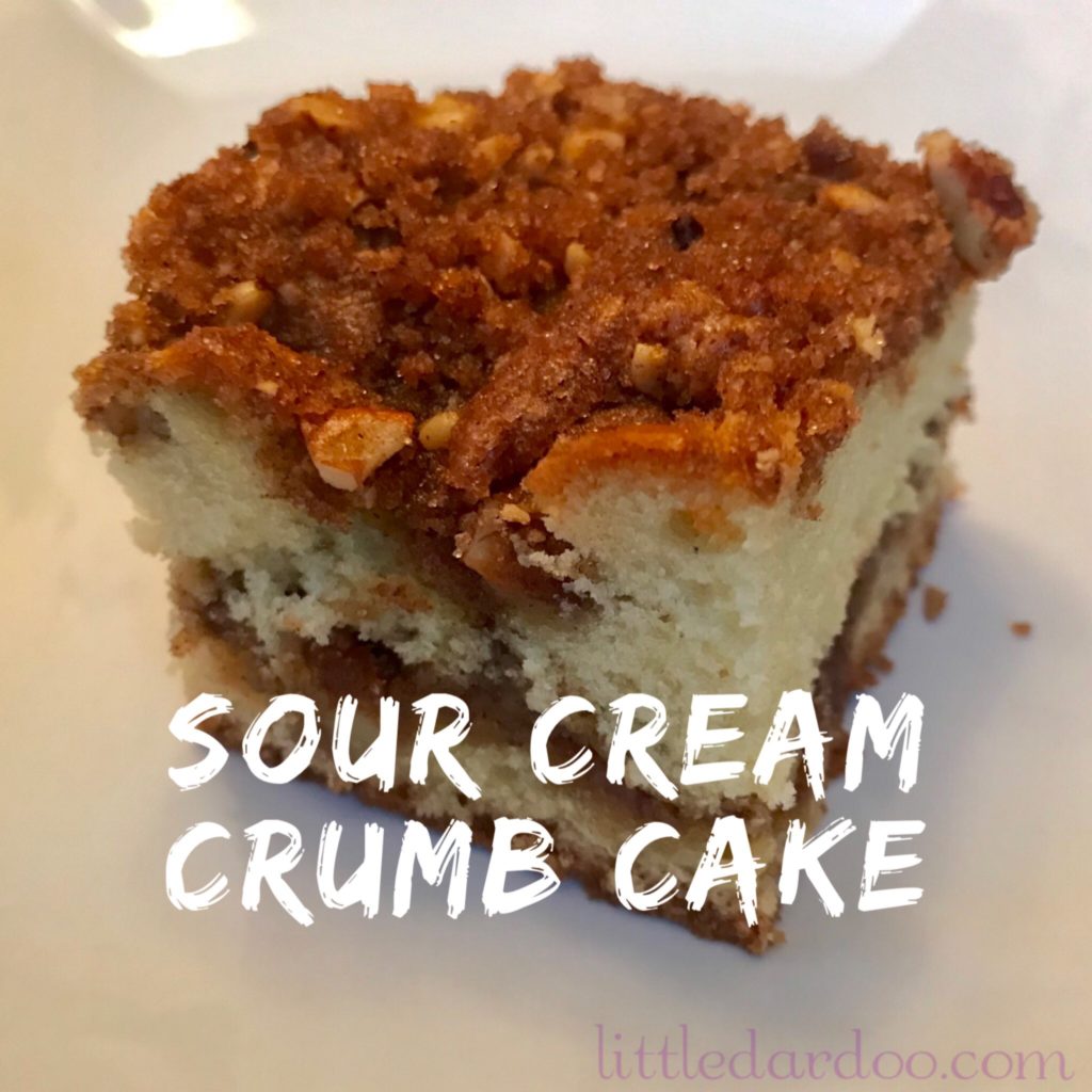 Sour Cream Crumb Cake